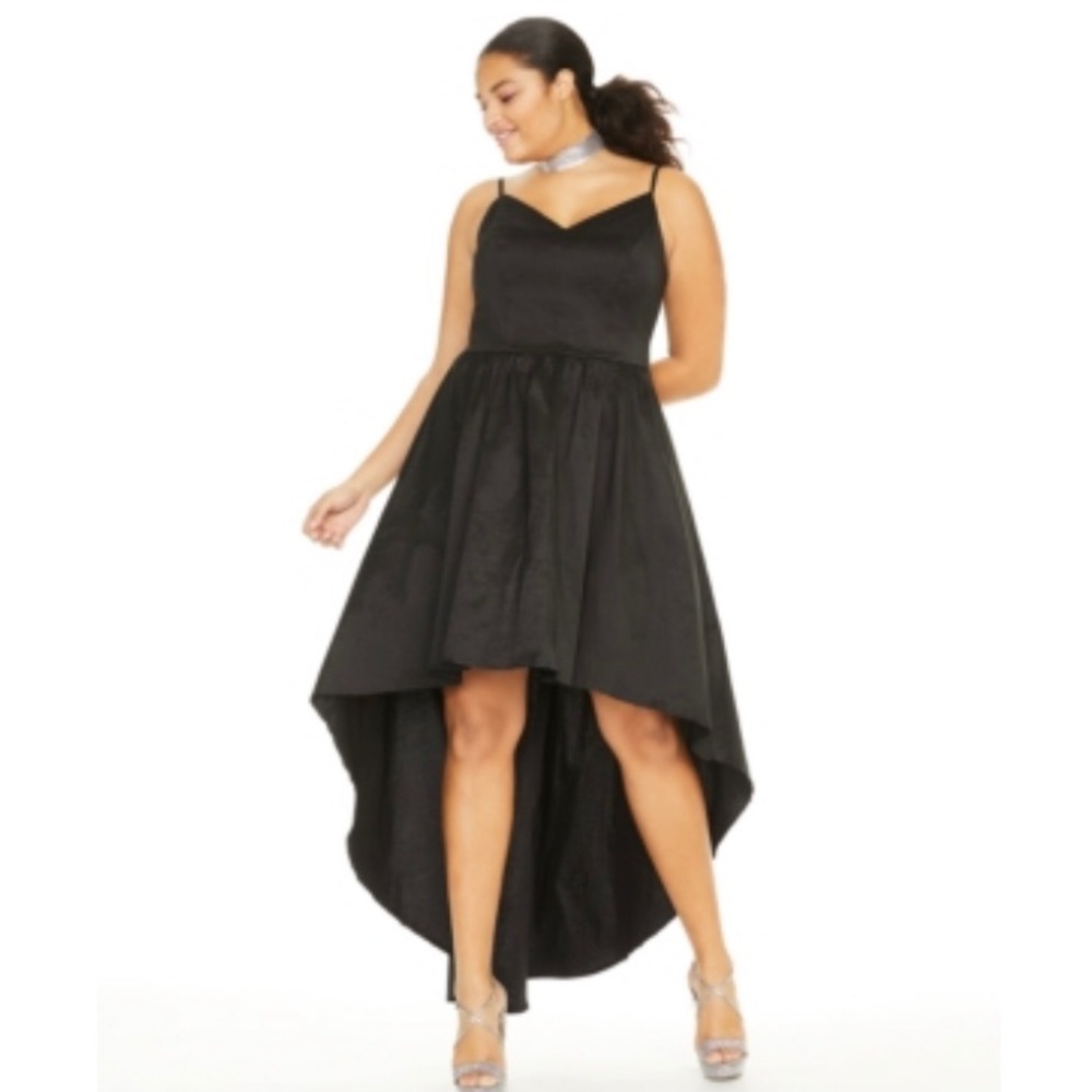 B Darlin High-Low Black Party Dress